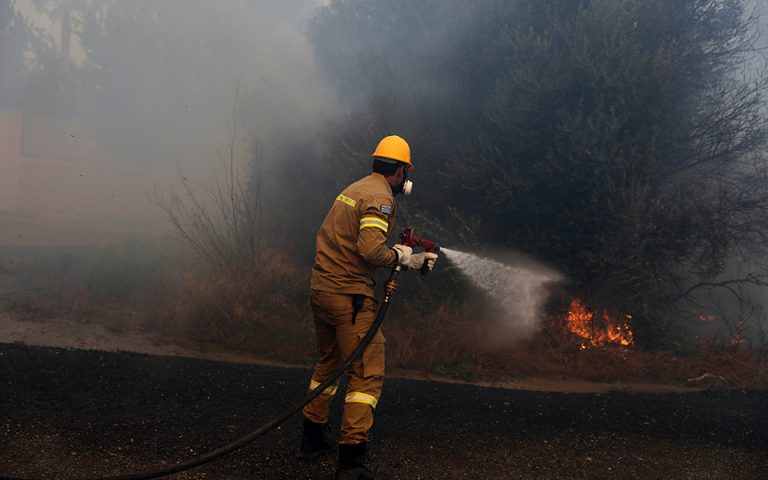 «Συναγερμός» σε Μάνδρα και Πόρτο Γερμενό για διάσπαρτες εστίες φωτιάς, πιθανότατα από κεραυνούς