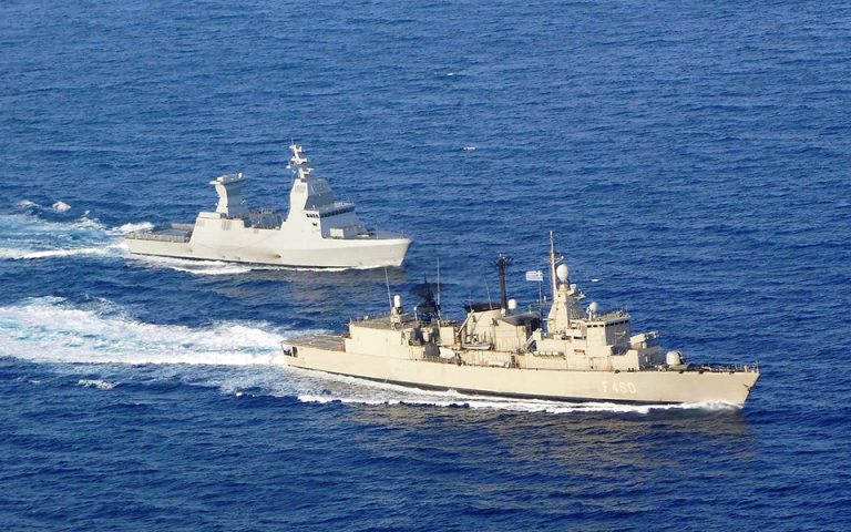 Πολεμικό ναυτικό: Συνεκπαίδευση Ελλάδας – Ισραήλ βορειοδυτικά της Κρήτης