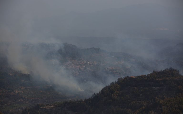 Χωρίς ενεργό μέτωπο η Γορτυνία – Σε κατάσταση έκτακτης ανάγκης περιοχές σε 5 δήμους στην Πελοπόννησο