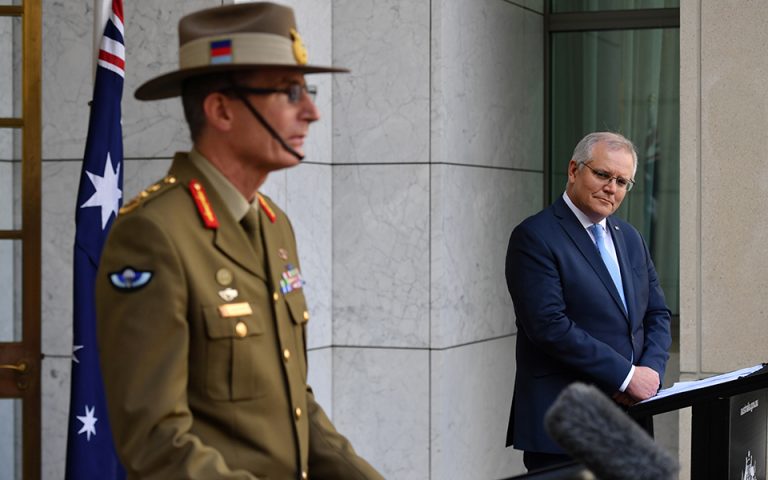 AUKUS: Είχα ενημερώσει τον Μακρόν για τα υποβρύχια, λέει ο Αυστραλός πρωθυπουργός