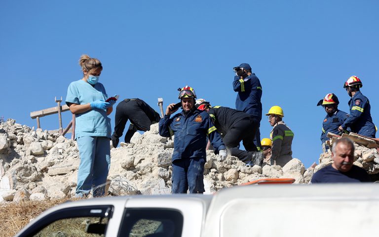 Σεισμός στην Κρήτη: Ένας νεκρός στο Αρκαλοχώρι – Επιχειρήσεις απεγκλωβισμού και στον Πατσίδερο