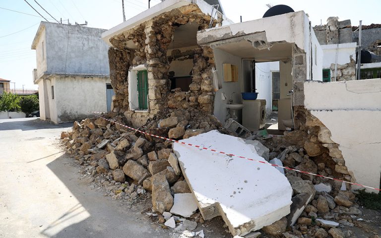 Σεισμός στην Κρήτη: Συνδρομή των Ενόπλων Δυνάμεων στις πληγείσες περιοχές