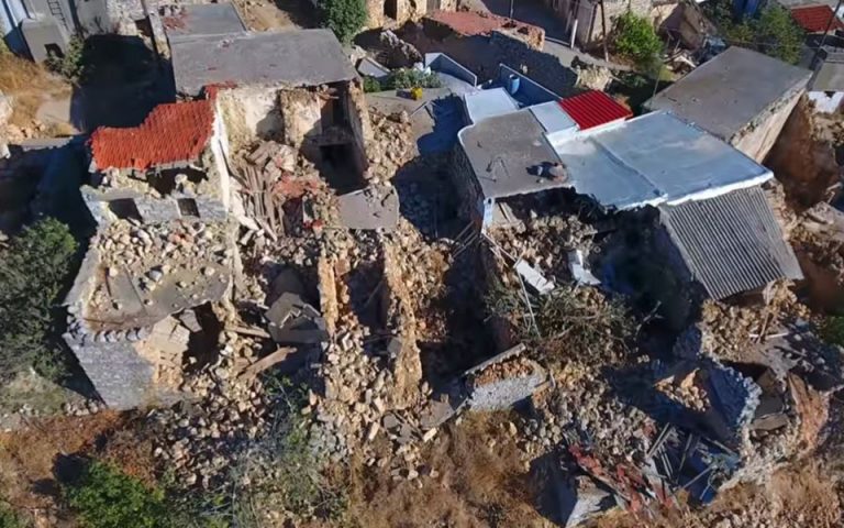 Γιατί αιφνιδίασε ο σεισμός στην Κρήτη – Μεγάλες καταστροφές (εικόνες από drone)