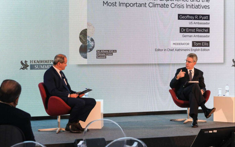 Καθημερινή Summits, ESG – Τζέφρι Πάιατ: Σημαντικές ενεργειακές επενδύσεις από ΗΠΑ στην Ελλάδα