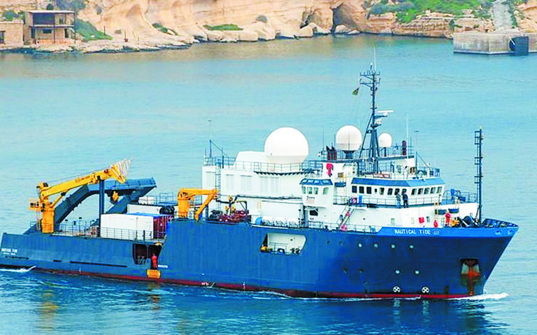 Νέες τουρκικές προκλήσεις: Φρεγάτα παρενόχλησε το «Nautical Geo»
