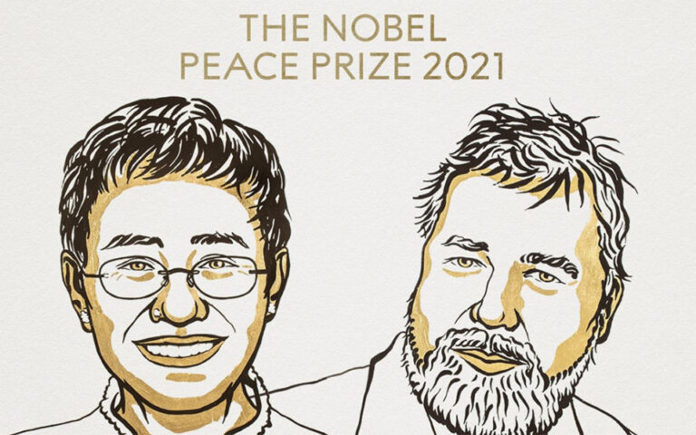 Νόμπελ Ειρήνης 2021: Ποιοι είναι οι δύο νικητές