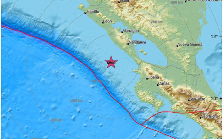 Σεισμός 6,2 Ρίχτερ στη Νικαράγουα
