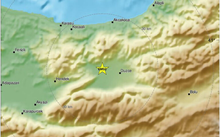 Σεισμός 5 Ρίχτερ στη βορειοδυτική Τουρκία 