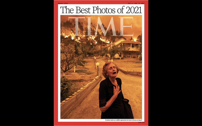 Time: Η «απόγνωση της Εύβοιας» στις κορυφαίες φωτογραφίες του 2021