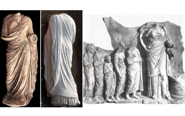 Νέο εύρημα στην Επίδαυρο: Στο φως μαρμάρινο γυναικείο άγαλμα (εικόνες)