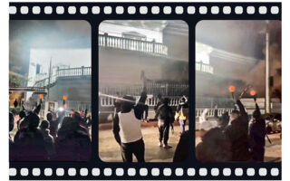 Χαρακτηριστικά στιγμιότυπα από το βίντεο στο Ζεφύρι.