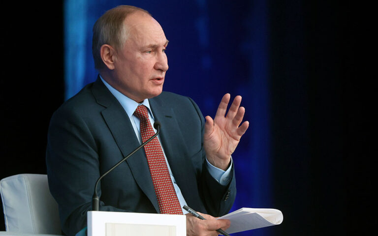 Ρωσία: Κλιμάκωση έντασης καταλογίζει ο Πούτιν στη Δύση – Απειλεί με «στρατιωτική και τεχνική απάντηση»