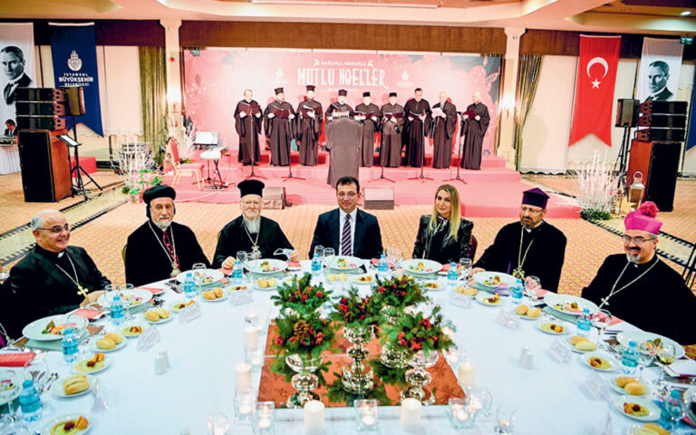 Τουρκία: Δείπνο Ιμάμογλου στους εκπροσώπους των χριστιανών