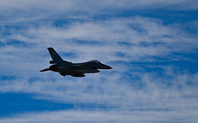Υπέρπτηση τουρκικών αεροσκαφών F16 πάνω από τη νήσο Καλόγεροι