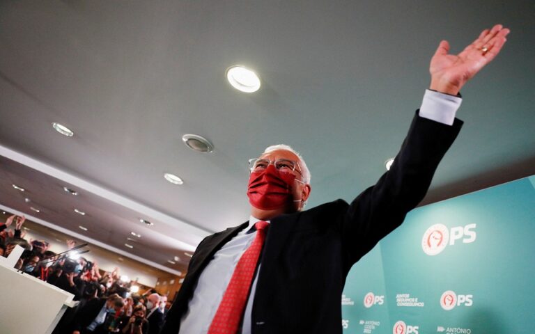Πορτογαλία: Αυτοδυναμία εξασφάλισαν οι Σοσιαλιστές του πρωθυπουργού Κόστα