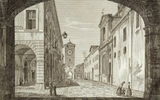 Ο Βικέντιος Γκαλίνα (Vincenzo Gallina, 1795-1842) είχε γεννηθεί στη Ραβέννα, όπου συνδεόταν από παλιά με έναν αριστοκράτη, τον κόμη Πιέτρο Γκάμπα (Pietro Gamba), φίλο του Λόρδου Βύρωνα. Είχαν μετάσχει και οι δύο στην αποτυχημένη εξέγερση των Καρμπονάρων κατά των Αυστριακών στις αρχές του 1821.