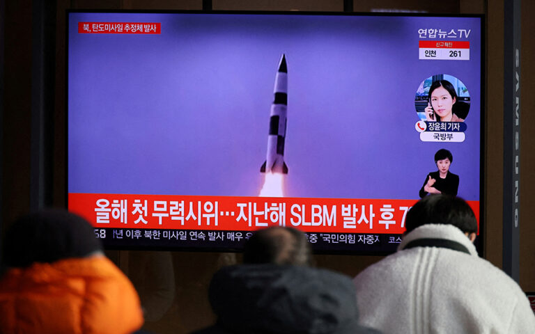 Βόρεια Κορέα: Δοκιμαστική εκτόξευση πυραύλου 3η φορά μέσα στον μήνα