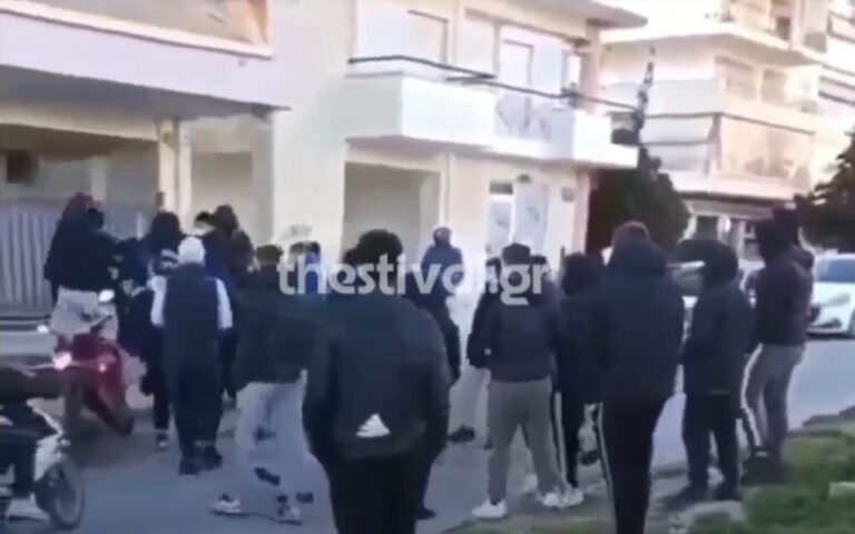 Θεσσαλονίκη: Ξυλοδαρμός δύο ατόμων από 15 νεαρούς έξω από το ΕΠΑΛ Ευόσμου (βίντεο)