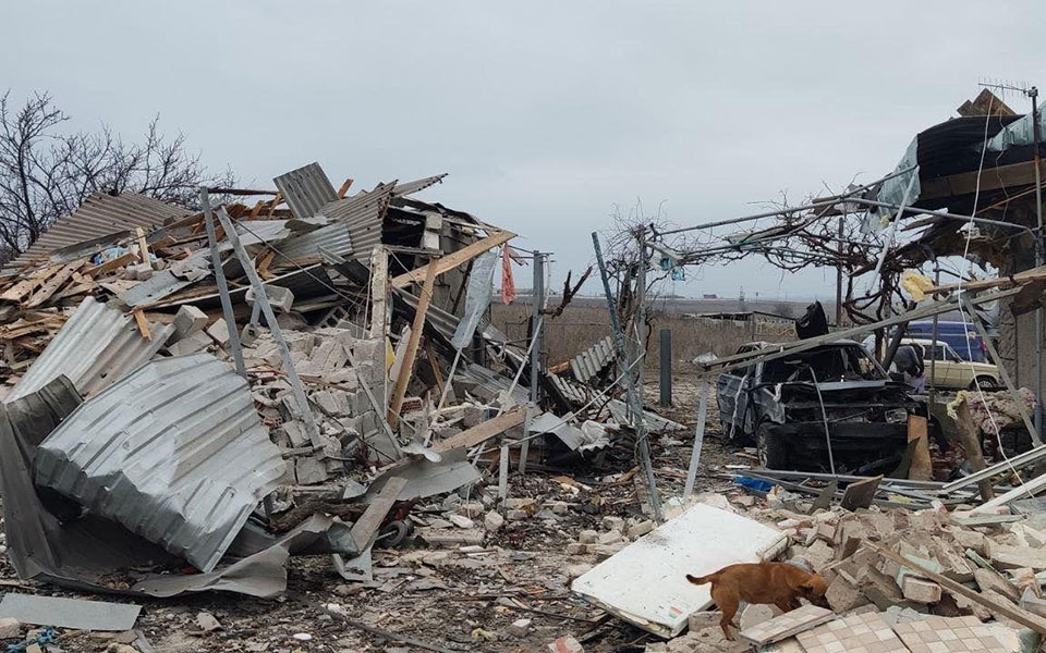 Νεκροί Έλληνες στην Ουκρανία: Εικόνες από το χωριό Σαρτανά όπου σκοτώθηκαν δύο ομογενείς-4