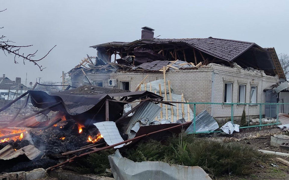 Νεκροί Έλληνες στην Ουκρανία: Εικόνες από το χωριό Σαρτανά όπου σκοτώθηκαν δύο ομογενείς-3