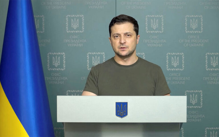 Πόλεμος στην Ουκρανία: «Fast-track» ένταξη στην Ε.Ε. ζητεί ο Ζελένσκι