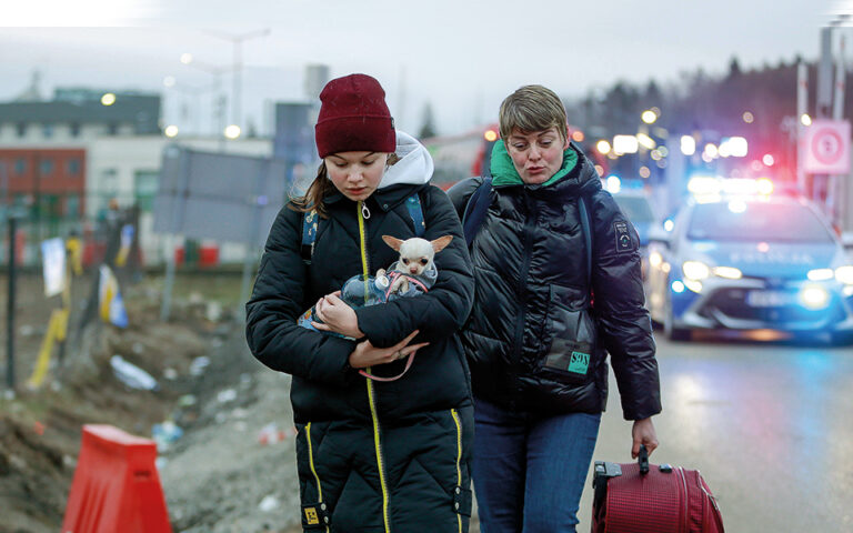 Οι τετράποδοι πρόσφυγες της Ουκρανίας
