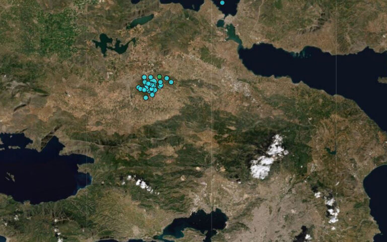 Νέος σεισμός 4,3 Ρίχτερ στη Θήβα τα ξημερώματα – Ακολούθησαν τέσσερις μικρότερες δονήσεις