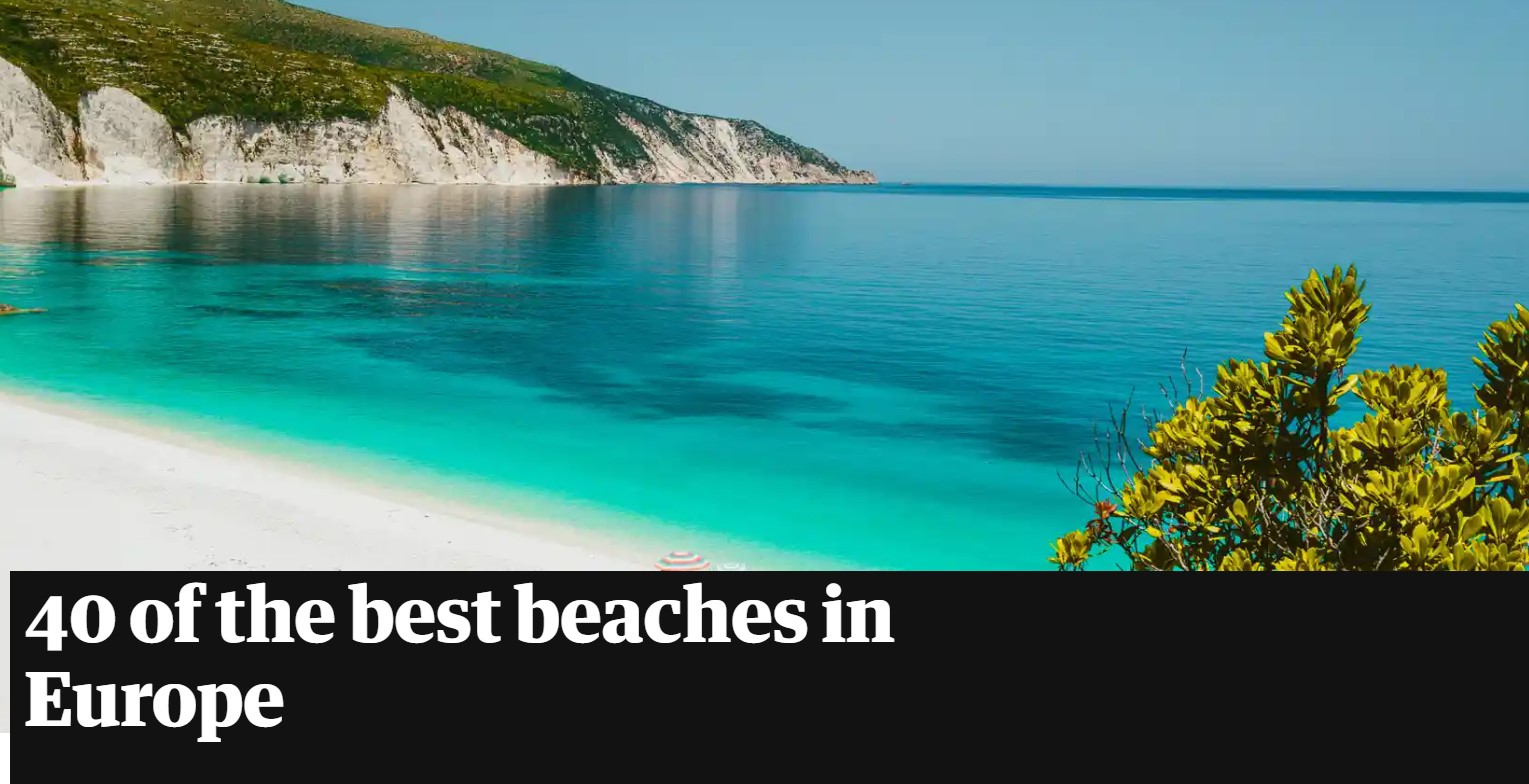 Επτά ελληνικές παραλίες στη λίστα του Guardian με τις 40 καλύτερες στην Ευρώπη-8