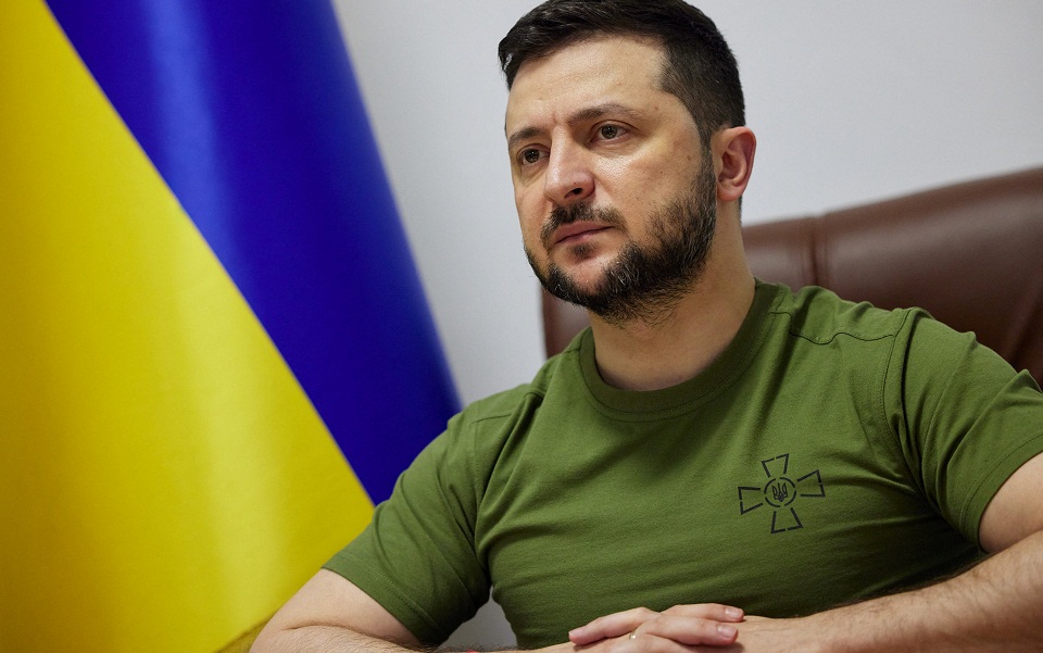 Β. Ζελένσκι: Οργή λόγω διαρροών για τις κινήσεις του ουκρανικού στρατού