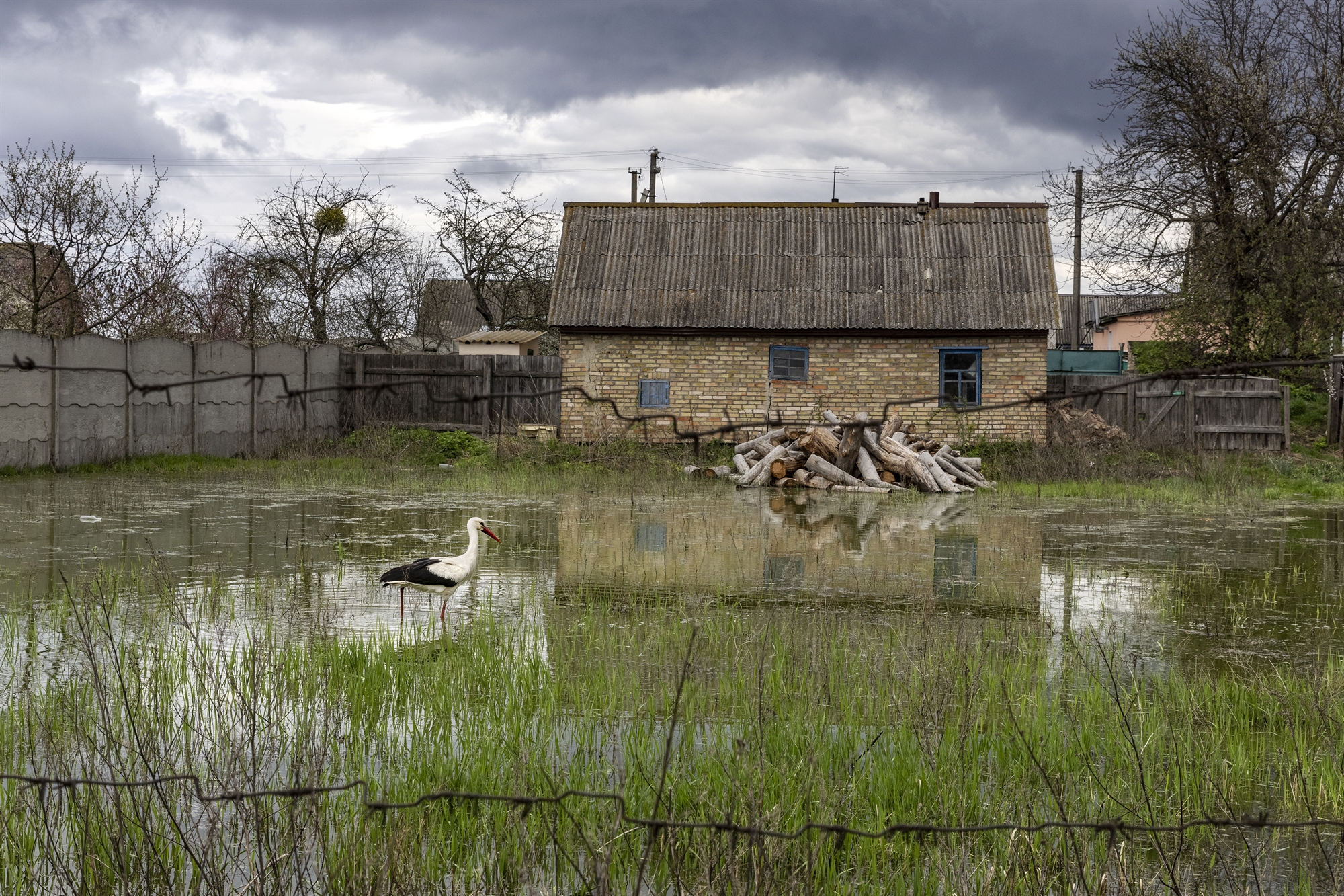 Πόλεμος στην Ουκρανία: Καλύτερα κάτω από το νερό, παρά στα χέρια των Ρώσων – Πλημμύρισαν ένα χωριό για να σώσουν τη χώρα-1