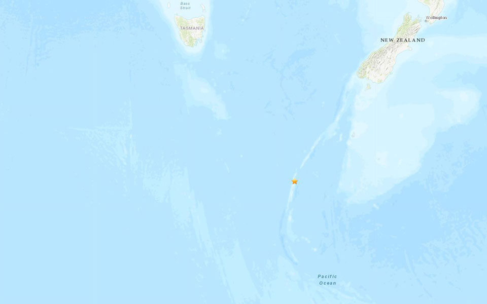 Σεισμός 7,1 Ρίχτερ στον νοτιοδυτικό Ειρηνικό Ωκεανό