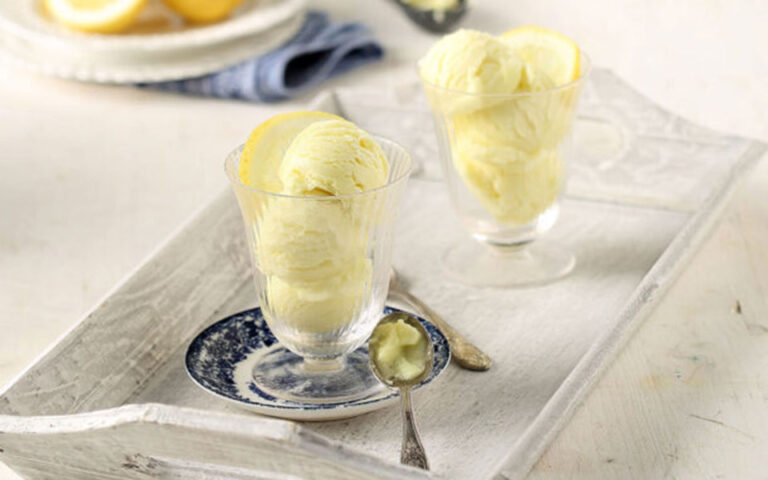 Πανεύκολο παγωτό λεμόνι