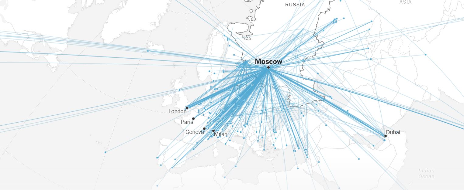 Η νέα γεωγραφία της ρωσικής ελίτ-1