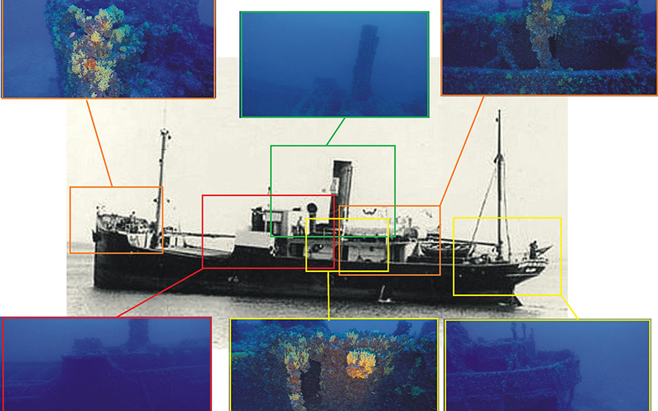 Ναυάγιο ισπανικού ατμόπλοιου εντοπίστηκε στην Κύθνο – Ο τορπιλισμός από το υποβρύχιο Κατσώνης η αιτία της βύθισης-1