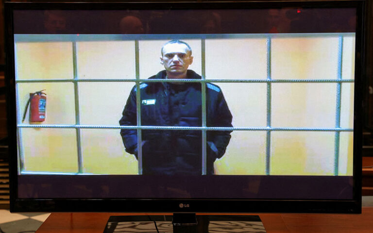 Ρωσία: Ο Ναβάλνι δέχθηκε την πρώτη επίπληξη στις φυλακές