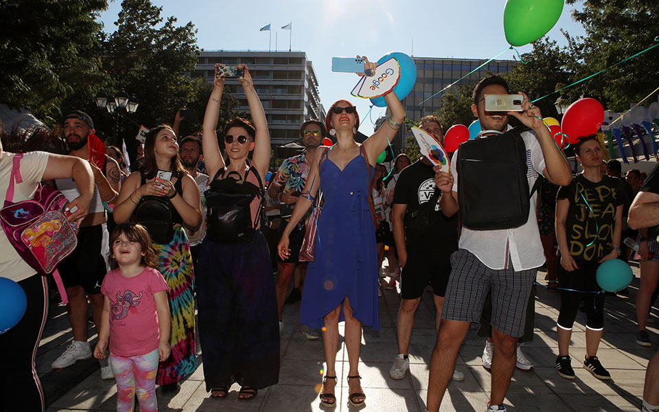 Athens Pride: Μεγάλη πορεία στο κέντρο της Αθήνας-7