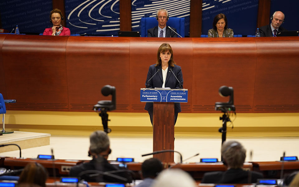 Σακελλαροπούλου: Η απάντηση σε Τούρκο βουλευτή για το δικαστήριο της Χάγης