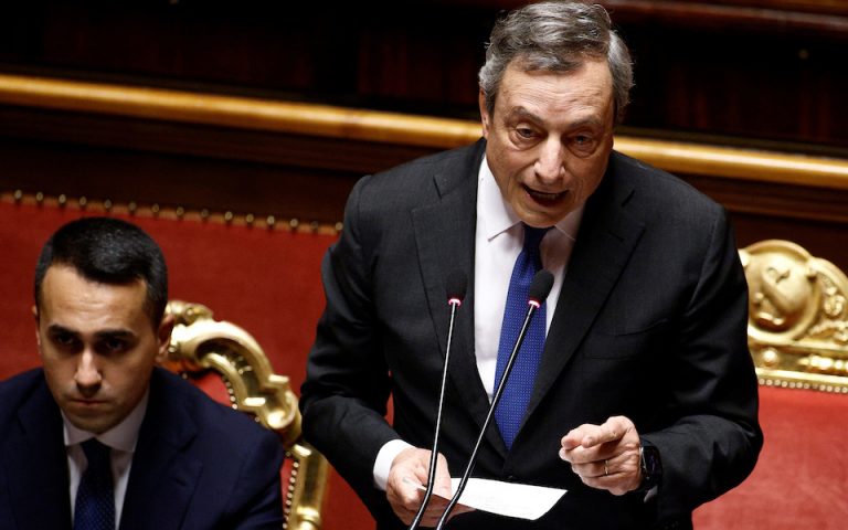 Ιταλία: Παραμένει το αδιέξοδο – Αντίστροφη μέτρηση για παραίτηση Ντράγκι