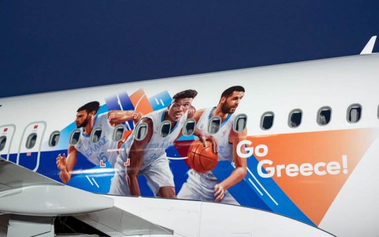 Με τα φτερά της AEGEAN και το «δικό της» αεροπλάνο πετά στο Μιλάνο η Εθνική Ομάδα Μπάσκετ