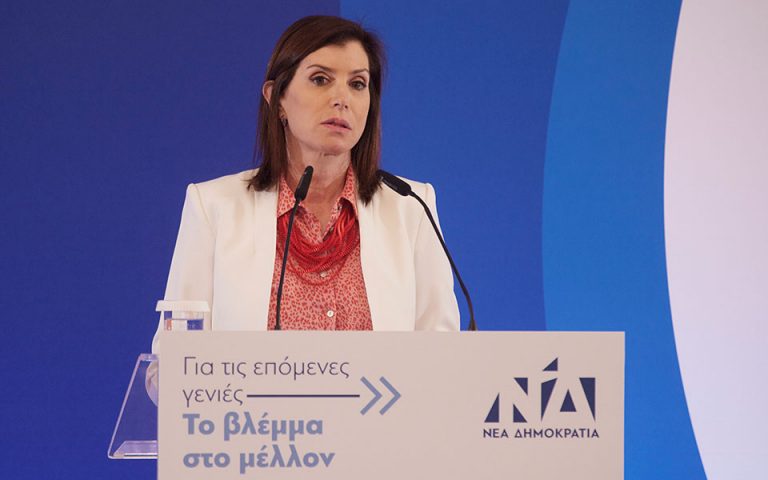 Η Άννα Μισέλ Ασημακοπούλου εκπρόσωπος Τύπου της Ευρωομάδας της Ν.Δ.