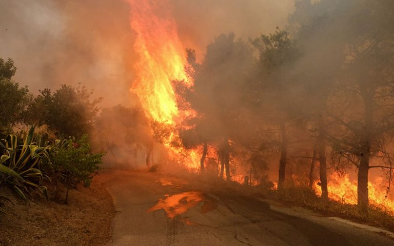Πυρκαγιά: Σε ύφεση το μέτωπο στη Λινίσταινα – Βελτιωμένη εικόνα σε Αγία Κυριακή και Ελληνοχώρι