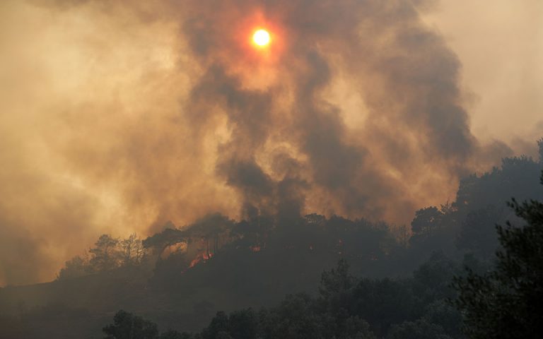 Πυρκαγιές: Συνεχής μάχη με τις φλόγες σε Έβρο, Ηλεία, Λέσβο – Η εικόνα από τα πύρινα μέτωπα
