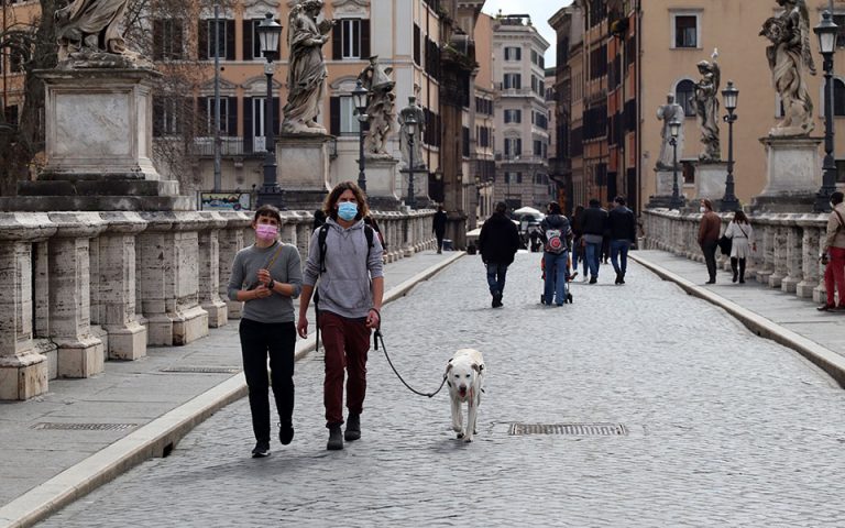 Ιταλία Κορωνοϊός: Ο ενεργός αριθμός αναπαραγωγής (Rt) αυξήθηκε για 4η συναπτή εβδομάδα