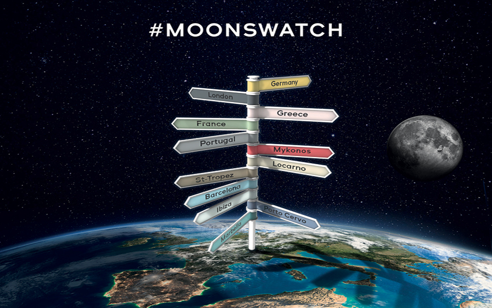 Τα OMEGA X SWATCH MoonSwatch Bioceramic σε καλοκαιρινή περιοδεία | Η
