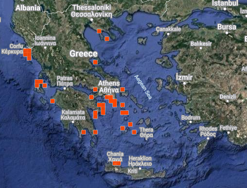 Μωβ μέδουσες: Σε ποιες ελληνικές παραλίες εντοπίζονται [χάρτης]-1