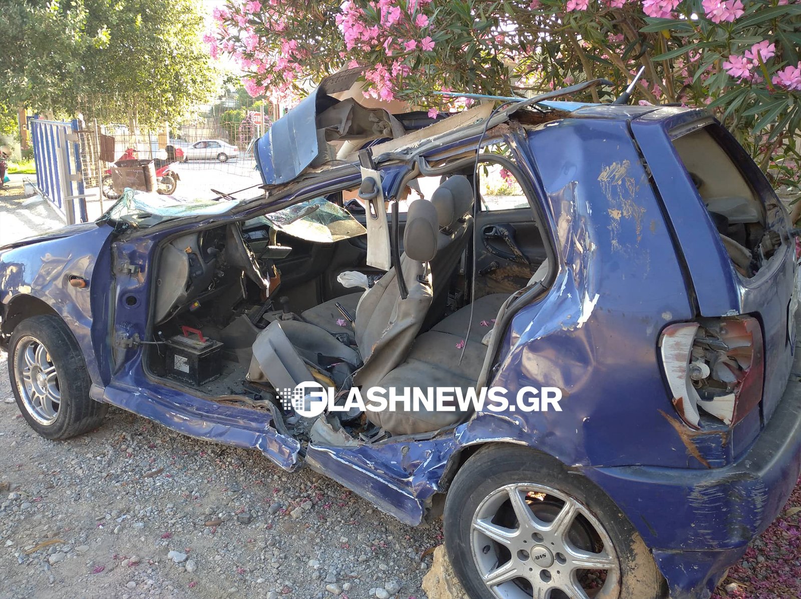Τραγωδία στην Κρήτη: Νεκροί 15χρονη και 23χρονος σε τροχαίο (εικόνες)-1