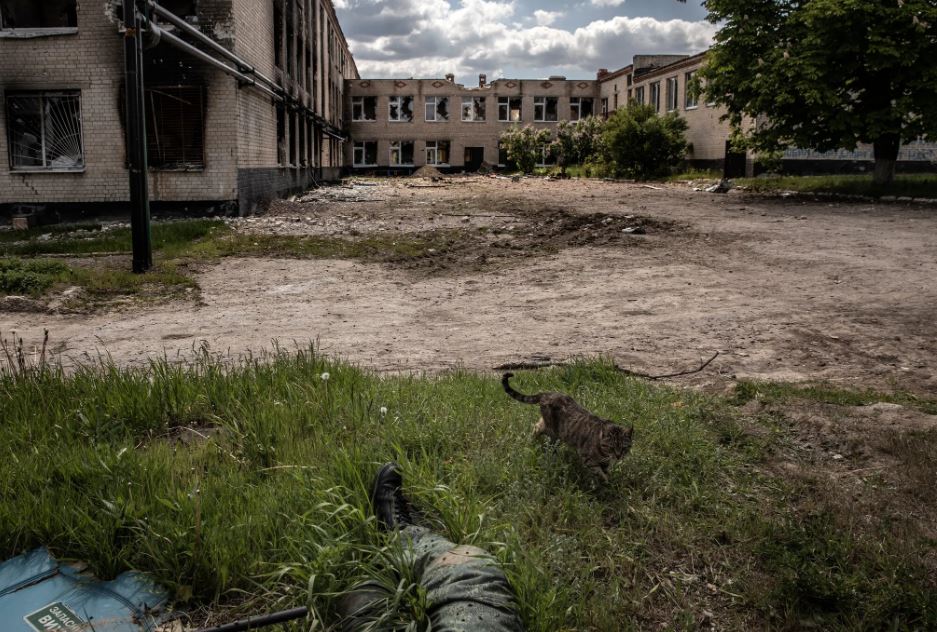Έξι μήνες από την εισβολή στην Ουκρανία: Τα καρέ της φρίκης του πολέμου-12