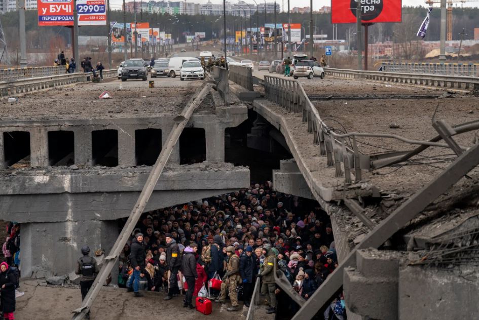 Έξι μήνες από την εισβολή στην Ουκρανία: Τα καρέ της φρίκης του πολέμου-19