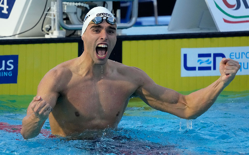 Ευρωπαϊκό πρωτάθλημα κολύμβησης: Χρυσό μετάλλιο ο Χρήστου στα 50μ. ύπτιο-1