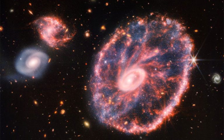 Τηλεσκόπιο James Webb: Απαθανάτισε τον μακρινό γαλαξία Cartwheel